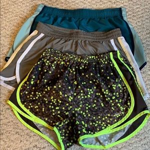 Bundle of Three Pairs of Athletic Shorts